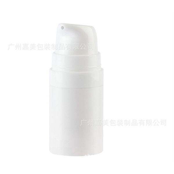 

factory white vacuum 5ml10ml15 ml 30ml 50ml pp mini button emulsion cosmetic bottle