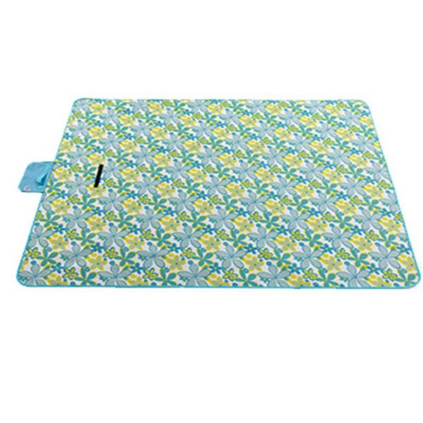 

with carry handle travel camping picnic blanket lightweight oxford cloth sand proof outdoor foldable portable waterproof fishing pads