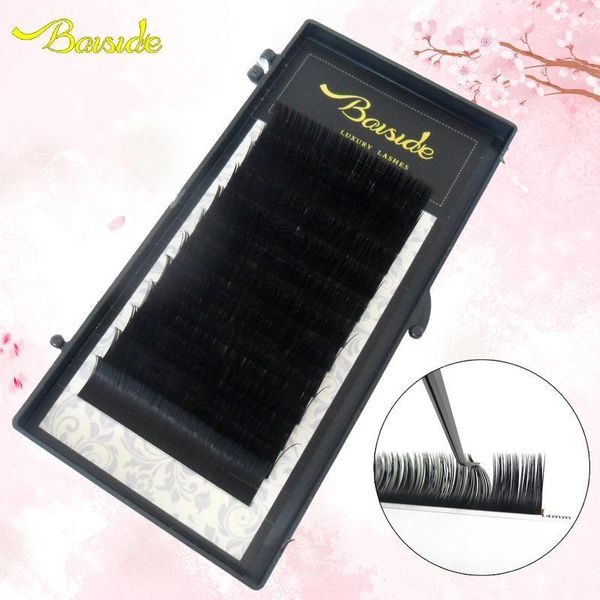 

baiside 12rows thickness 0.05 to 0.20 faux mink eyelashes individual eyelash lashes soft extension1