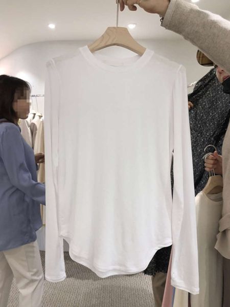 

women's sweaters hoodies long sleeve spring and autumn wear 2021 korean ins fashion solid color loose casual bottomed shirt t-shirt 98h, White;black