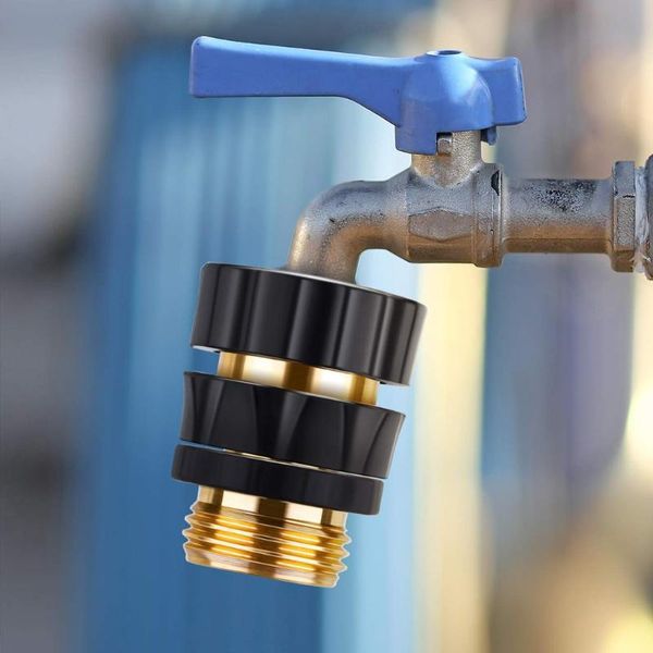 

brass m22 m24 thread hose water tube connector tap snap adaptor fitting garden quick watering equipments