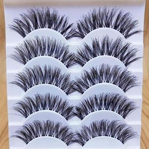 

false eyelashes 5 pairs natural beauty everything for makeup cosmetics