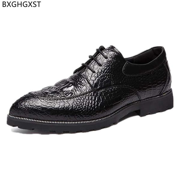 

dress shoes black oxford for men 2021 designer mens wedding crocodile chaussure homme zapatos de hombre sapato