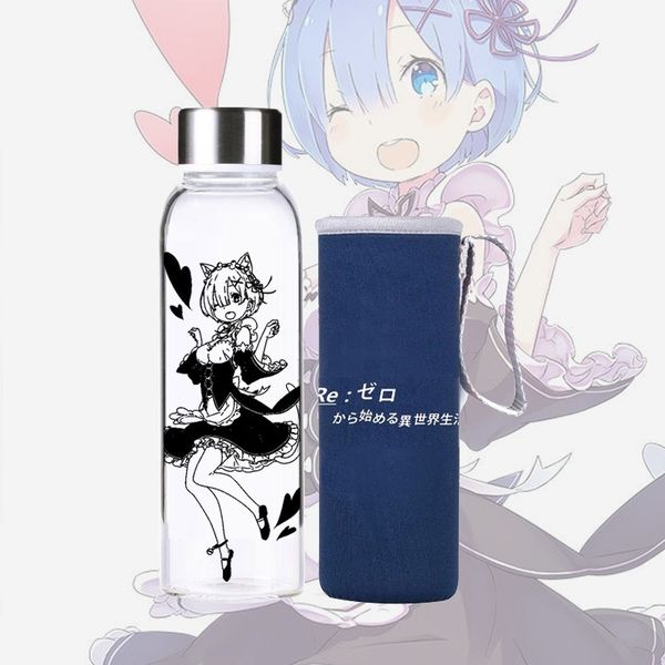 

frenzy has not been heard around huamingjianniang animation tempered water cup, rem glass cup diffuse exhibition
