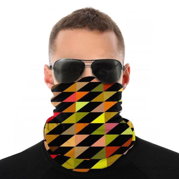 

scarves autumn triangles neck face mask halloween gaiter balaclava bandanas multi-functional headband biking camping, Blue;gray