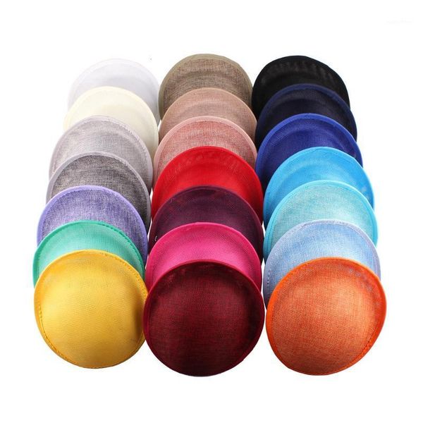 

imitation sinamay fascinator base making party hats diy millinery cocktail headwear wedding hairstyle headpieces vintage1
