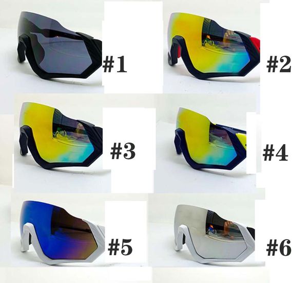 

summer woman cycling glasses big frame man driving sport sunglasses 6colors outdoor motor wind glasses beach sun glasses, White;black