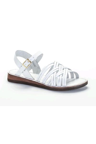 

sandals women's white leather casual, Black
