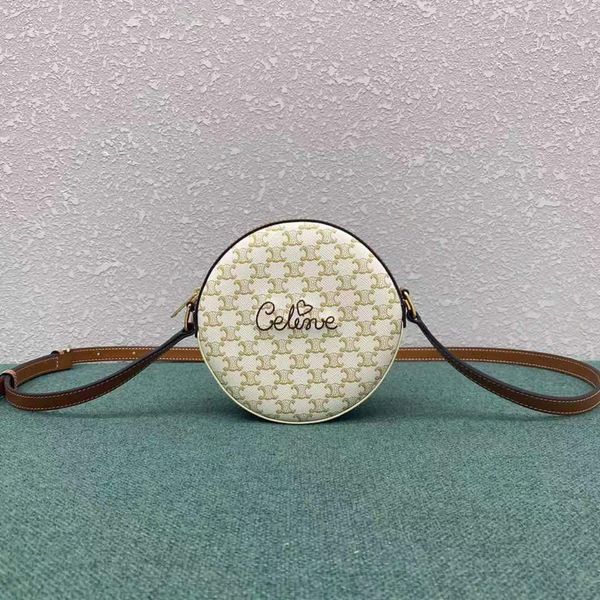 

factory arrivals ]celinsse small round cake high-class niche foreign style versatile bag chain luxuryss designerss yw