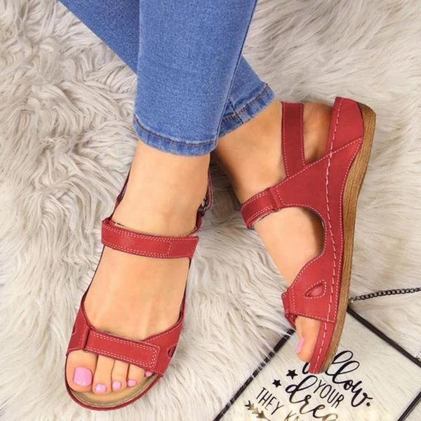 

women summer sandals fashionable roman anti-skid breathable shoes sandalias de verano para mujer ladies 2021, Black