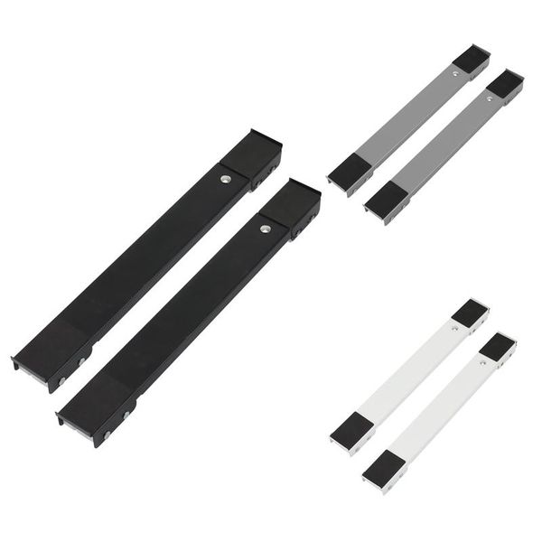 

hooks & rails washing machine stand movable adjustable refrigerator base mobile roller bracket universal holder