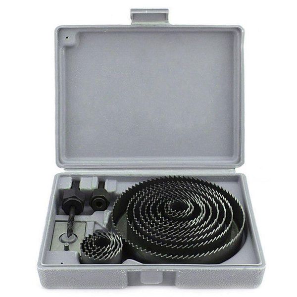 

professional drill bits 16pcs/set carbide wood drills tapper hole saw set holing tools for woodworking
