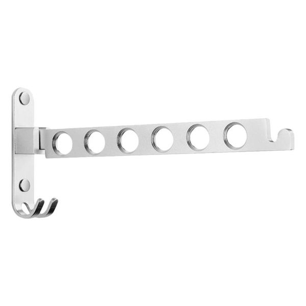 

hangers & racks 1 set clothes hanger holder aluminum alloy wardrobe organizer bar