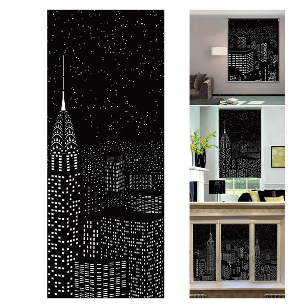 

table cloth curtains shades cutains with city night designs curtain for bedroom decor finished window sheer panel