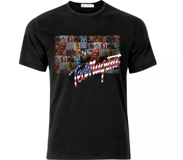 

Ted Nugent Motor City Madman Rock T Shirt Black, White;black