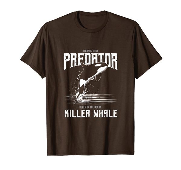 

orcinus orca killer whale shirt, White;black