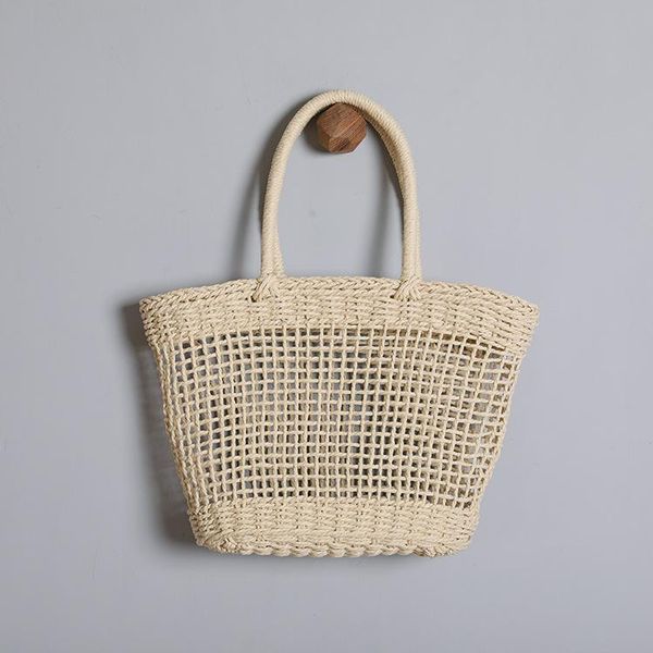 

evening bags beach bag ladies large shoulder 2022 female woven straw handbag retro wholesale