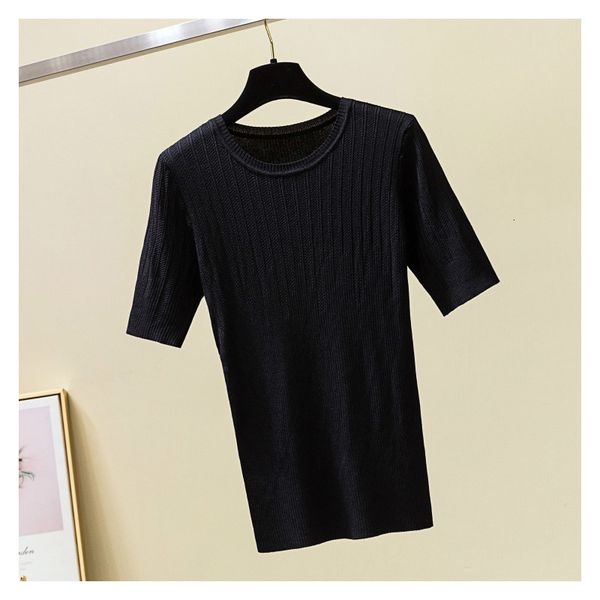 

tee classic high-quality leisure soft summer women's short-sleeved t-shirt, White