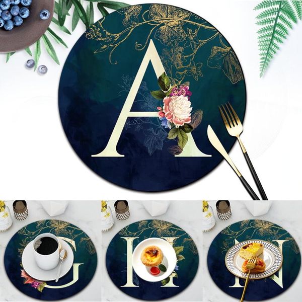 

mats & pads kitchen placemat waterproof leather non slip table decoration home pad