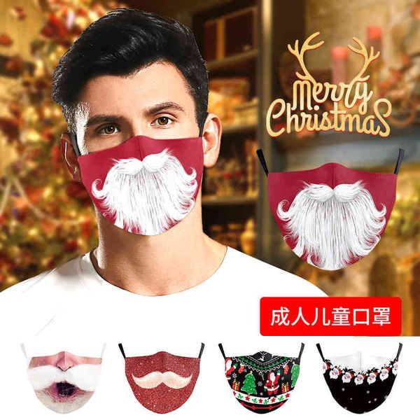

beard funny santa claus filter mask