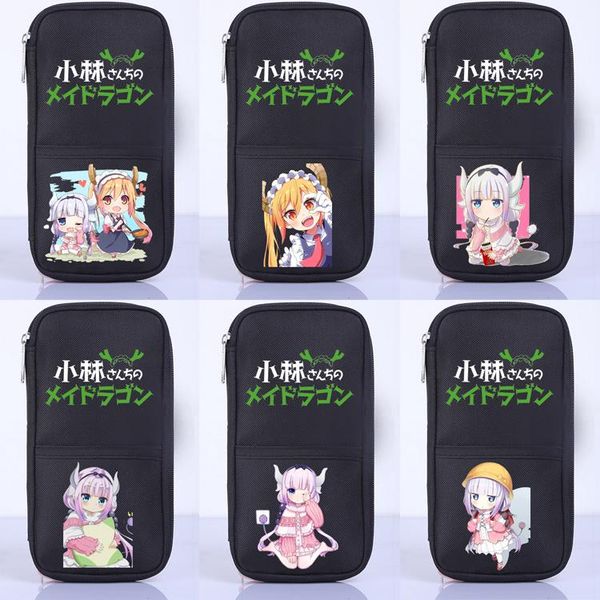 

miss kobayashi's dragon maid kanna kamui student school office stationery storage cosplay pen pencil case bag wallet purse cosmetic bag