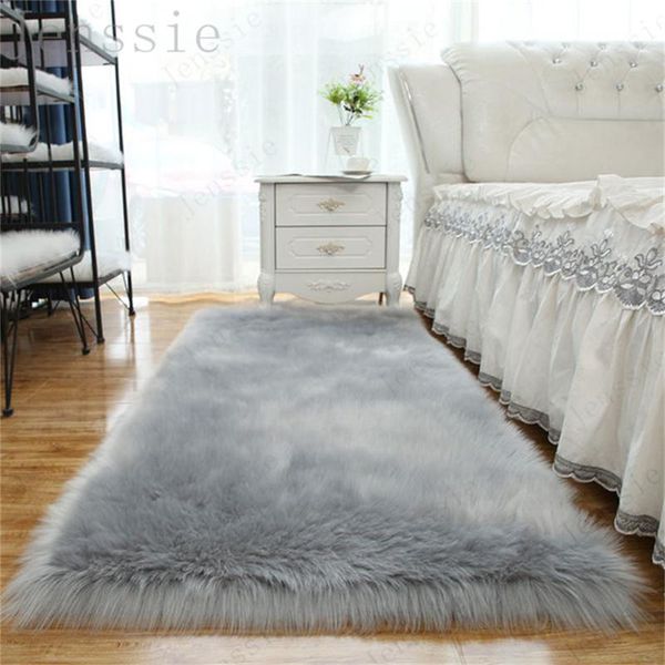 

carpets furry carpet in the living room sofa bedroom home decor thick extra long fur 6cm mat for children bedside lounge foot rug