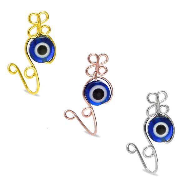 

nose ring devil's eye piercing jewelry creative perforation nose nail jewelry