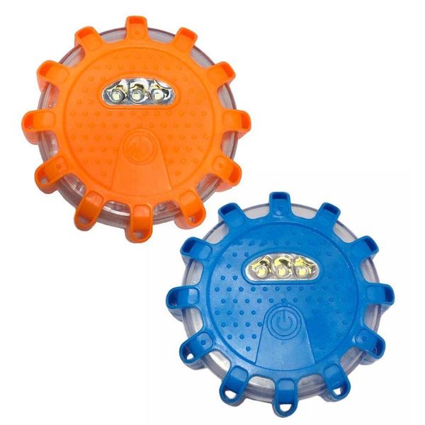 

emergency lights magnetic roadside safety light car warning led flasher strobe road flares rescue beacon lamps
