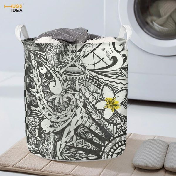 

african ethnic tribel flowers pattern laundry hamper home dirty clothes storage stand box super large toy sundries sorter barrel & organizat