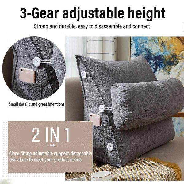 

cushion/decorative pillow sofa cushion back bed backrest office chair support waist lounger tv reading lumbar home decor
