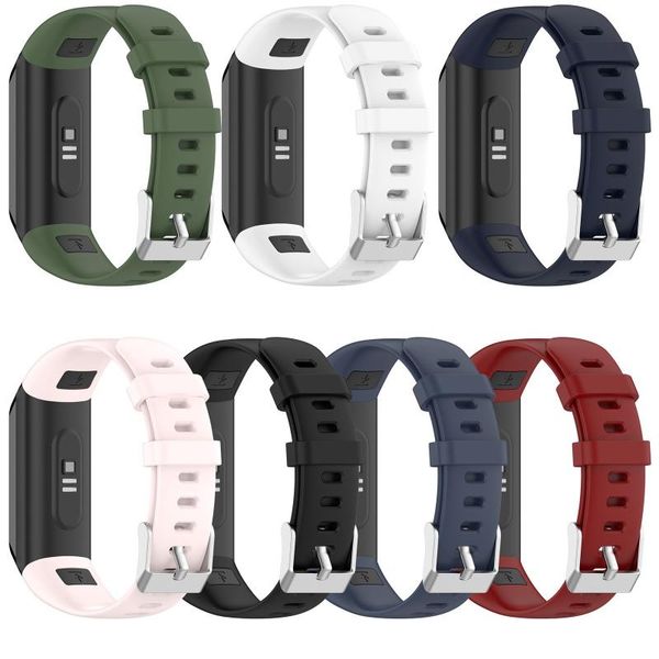 

watch bands silicone strap for keep bracelet b2 wristband sports breathable replacement wrist band 2021, Black;brown
