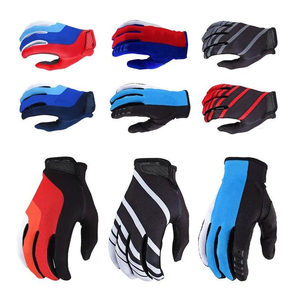 

7mx off-road motorcycle gloves motocross cycling men's sports bicycle mountain bike antiskid, Black
