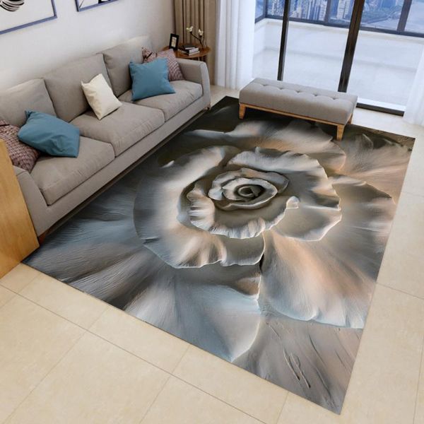 

carpets rose flower pattern carpet printed flannel area rug room floor for living bedroom home decorative crapet