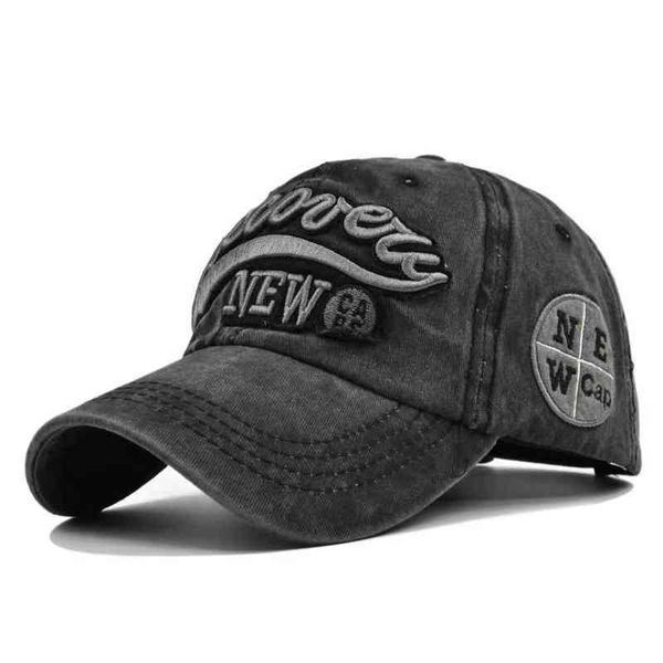 

cotton embroidery letter baseball cap caps bone casquette hat distressed wearing fitted hat for men hats, Blue;gray