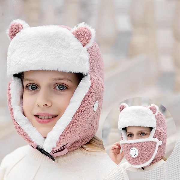 

beanies europe and the united states winter children lei feng cap warm ear protector autumn day