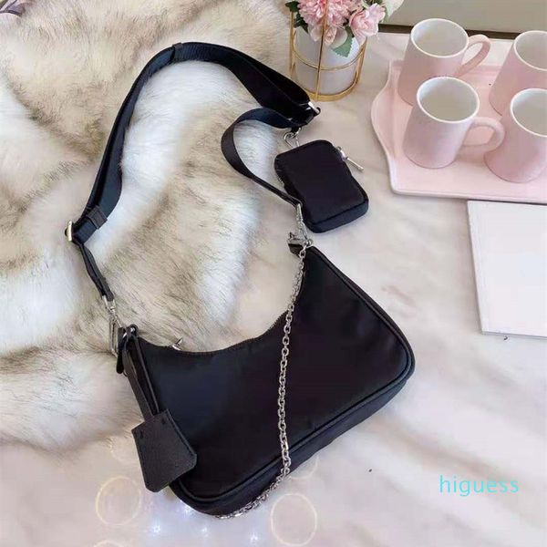 

designer- luxury nylon shoulder bag, women's messenger bags, fashion chain handbag, selling lady wallet, four colors