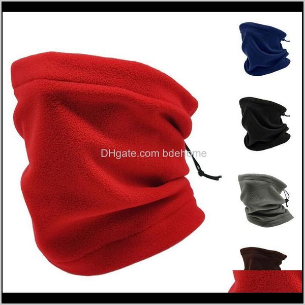 

wraps hats, scarves & gloves fashion aessories drop delivery 2021 1pcs 3 in 1 polar fleece neck warmer thermal ski wear snowboarding s, Blue;gray