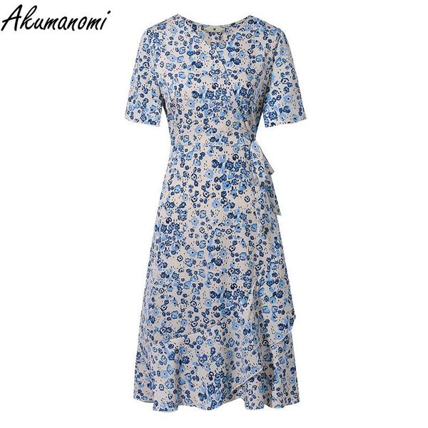 

casual dresses oversized ladies summer ditsy floral print plus size 5xl 4xl 3xl v-neck short sleeve a-line french zipper vintage dress, Black;gray