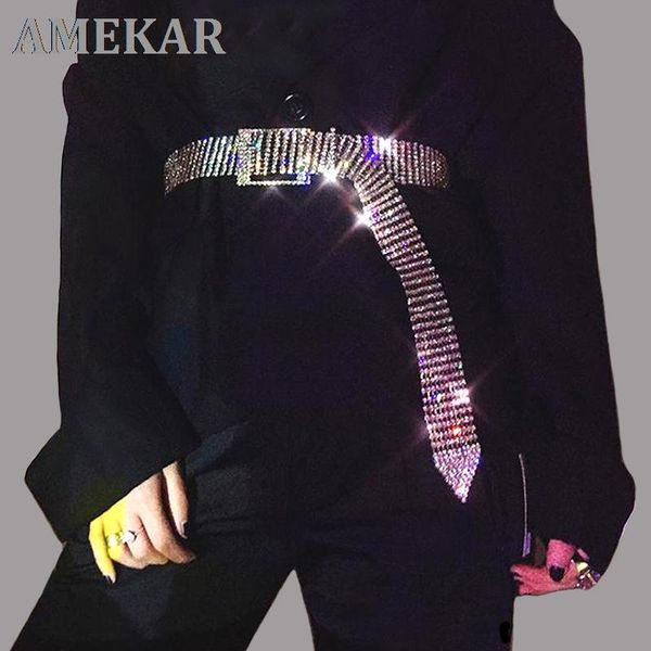 

belts luxury 10 rows full rhinestone width 3.5 cm waist women diamante crystal chain bride wide shiny gold silver belt, Black;brown