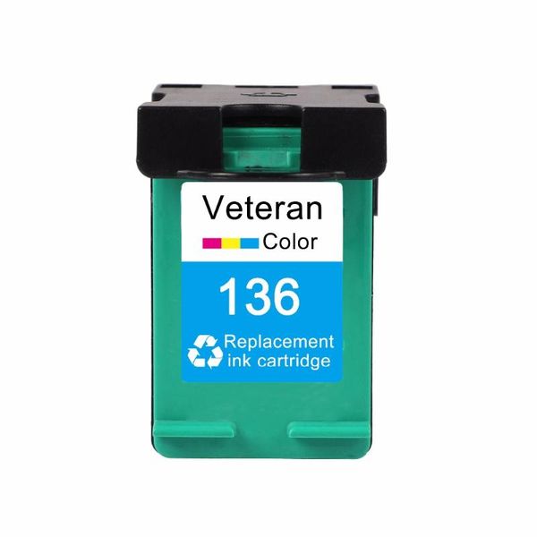

veteran 136 compatible ink cartridge for 132 posmart 2573 c3183 1513 officejet 6213 5443 d4163 pcs1513 printer cartridges