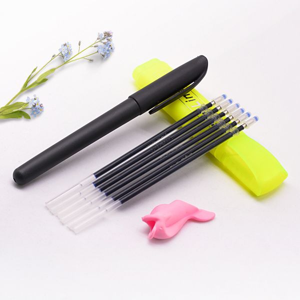 

fading automatic of the pencil lead in calligraphy practice paper, Black;red