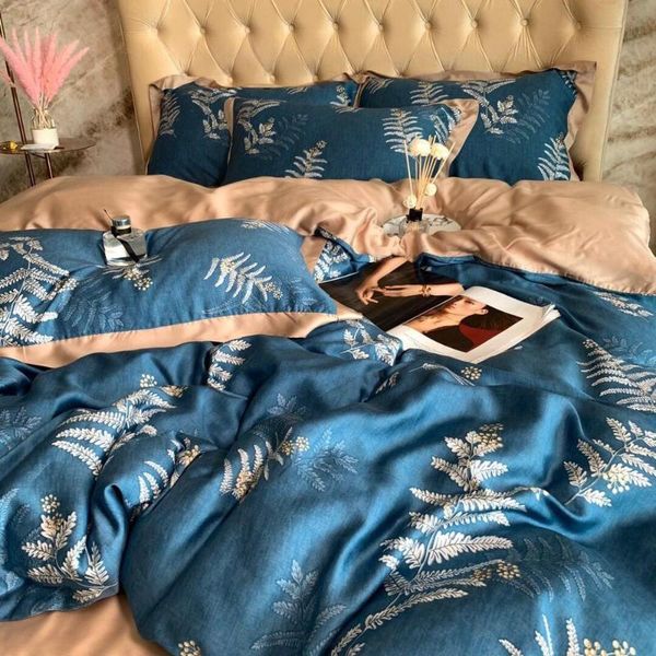 

bedding sets home-2021-60 tencel set king duvet cover and pillow cases