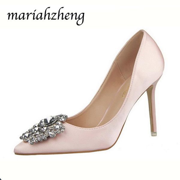 

dress shoes leopard land10cm rhinestone fine with high heels was thin shallow mouth pointed shiny buckle womens ds, Black