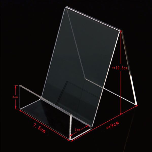 

acrylic transparent display shelf mobile book storage holders magazine stand racks