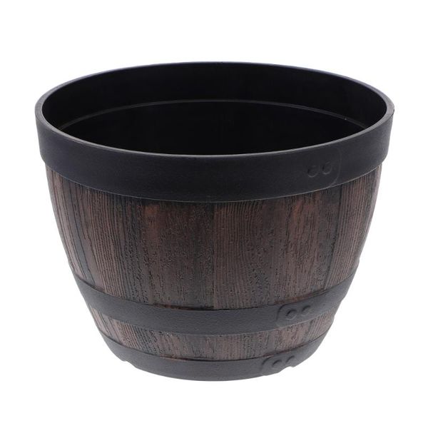 

planters & pots 1pc decorative flowerpot creative plant container thickened (coffee)