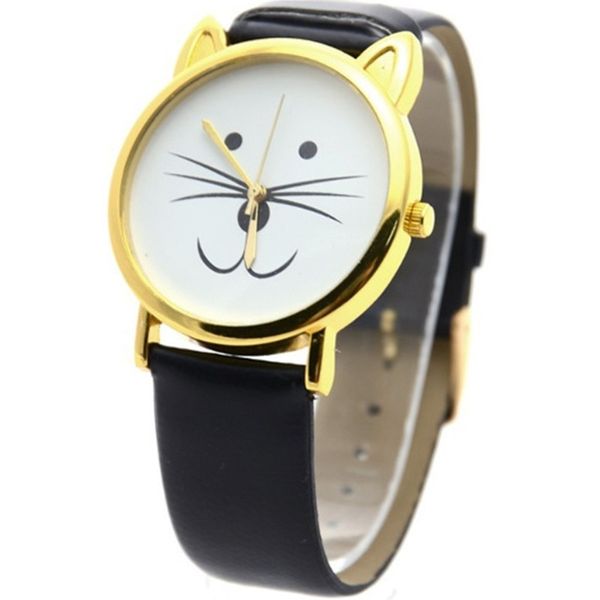 

british cute kitten mini belt ladies watch taobao gift list