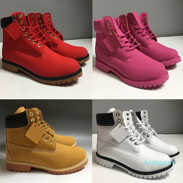 

designer- women boots shoes mens womens military chestnut triple hiking winter snow shoes martin boots, Black