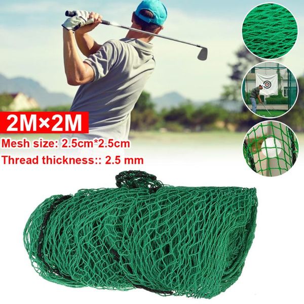 

golf training aids 2x2m practice net heavy duty impact netting rope sports mesh batting accessories