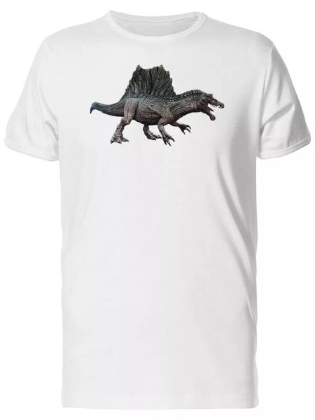 

Big Spinosaurus Illustration Men's Tee -Image by Shutterstock, White;black