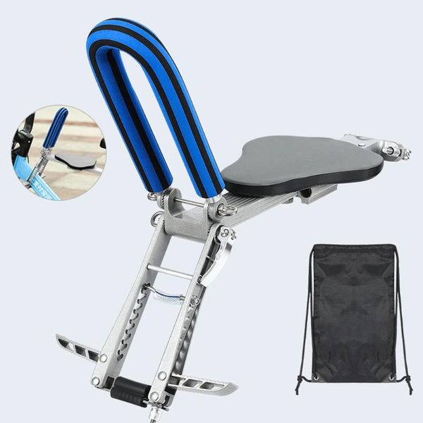 

bike saddles bicycle child seat front safety baby with foot pedal handle adjustable thick cushion equipment protect kid